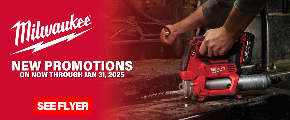 Browse the New Milwaukee Specials for Power Tools and Accessories